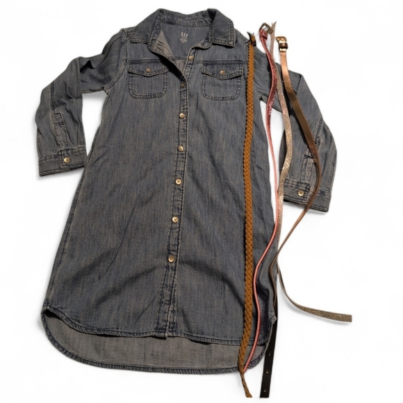 GAP Other - GAP Kids Denim Dress with Belts